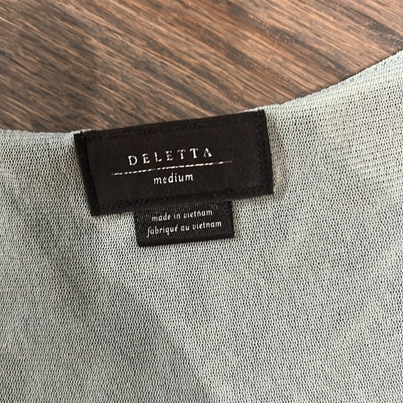 Sleeveless Print Boho-look top by Deletta, size Medium. - Picture 3 of 6